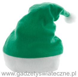 Czapka Mikołaja zielona